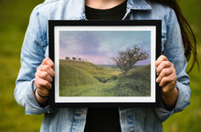 Load image into Gallery viewer, Roundway Hill Fort, Wiltshire | Iron Age Chalk Downland Landscape Photography Print
