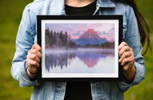 Load image into Gallery viewer, Grand Teton Mt Moran Photography | Yellowstone Oxbow Bend Lake Reflections Rockies Wall Art for Sale - Home Decor Gifts
