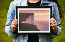 Load image into Gallery viewer, Beachy Head Lighthouse Photography |  Sussex Seascape Wall Art for Sale - Home Decor Gifts
