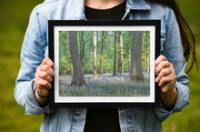 Load image into Gallery viewer, Bluebell Woodland Photography | Spring Wild Flower Art - Home Decor Gifts
