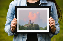 Load image into Gallery viewer, Burrow Mump, Somerset Levels | St Michael's Church Ruin Landscape Photography Print

