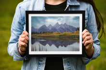 Load image into Gallery viewer, Schwabacher Landing, Grand Teton National Park, Wyoming | Snake River Reflection Photography Print
