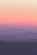 Load image into Gallery viewer, Dartmoor Mountain Sunset Art | Devon Red Sky Landscape Photography - Home Decor Gifts
