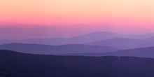 Load image into Gallery viewer, Panoramic Print of a Dartmoor Sunset | Dartmoor Prints, Devon Mountain Photography Haytor Princetown North Hessary Tor
