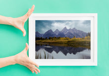 Load image into Gallery viewer, Schwabacher Landing, Grand Teton National Park, Wyoming | Snake River Reflection Photography Print
