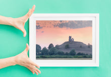 Load image into Gallery viewer, Burrow Mump, Somerset Levels | Ruined Church Landscape Photography Print
