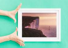 Load image into Gallery viewer, Beachy Head Lighthouse Photography |  Sussex Seascape Wall Art for Sale - Home Decor Gifts
