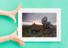 Load image into Gallery viewer, Dartmoor Prints of Great Staple Tor | Devon wall art photos for Sale - Home Decor Gifts
