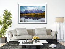 Load image into Gallery viewer, Schwabacher Landing, Grand Teton National Park, Wyoming | Snake River Reflection Photography Print
