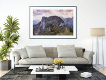 Load image into Gallery viewer, Saxer Lücke, Switzerland | Dramatic Alpine Ridge Photography Print
