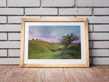 Load image into Gallery viewer, Roundway Hill Fort, Wiltshire | Iron Age Chalk Downland Landscape Photography Print
