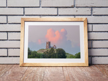 Load image into Gallery viewer, Burrow Mump, Somerset Levels | St Michael's Church Ruin Landscape Photography Print
