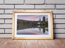 Load image into Gallery viewer, Spitzkirche / Magdalenenkapelle, Switzerland | Church Reflection Photography Print

