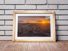 Load image into Gallery viewer, Mam tor Sunrise | Peak District Landscape Photography, British Wall Art - Home Decor Gifts
