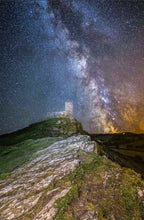 Load image into Gallery viewer, Dartmoor Astrophotography Prints | Brentor Church wall art - Home Decor Gifts
