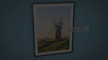 Load and play video in Gallery viewer, Windmill Pictures for Sale of Thurne Windpump | Norfolk Broads Pictures - Home Decor

