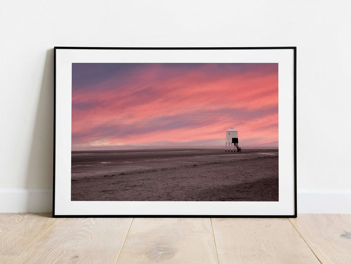 Burnham Lighthouse Prints | Seascape Photography Wall Art, Sunset Beach Photos - Relight Home Decor - Sebastien Coell Photography