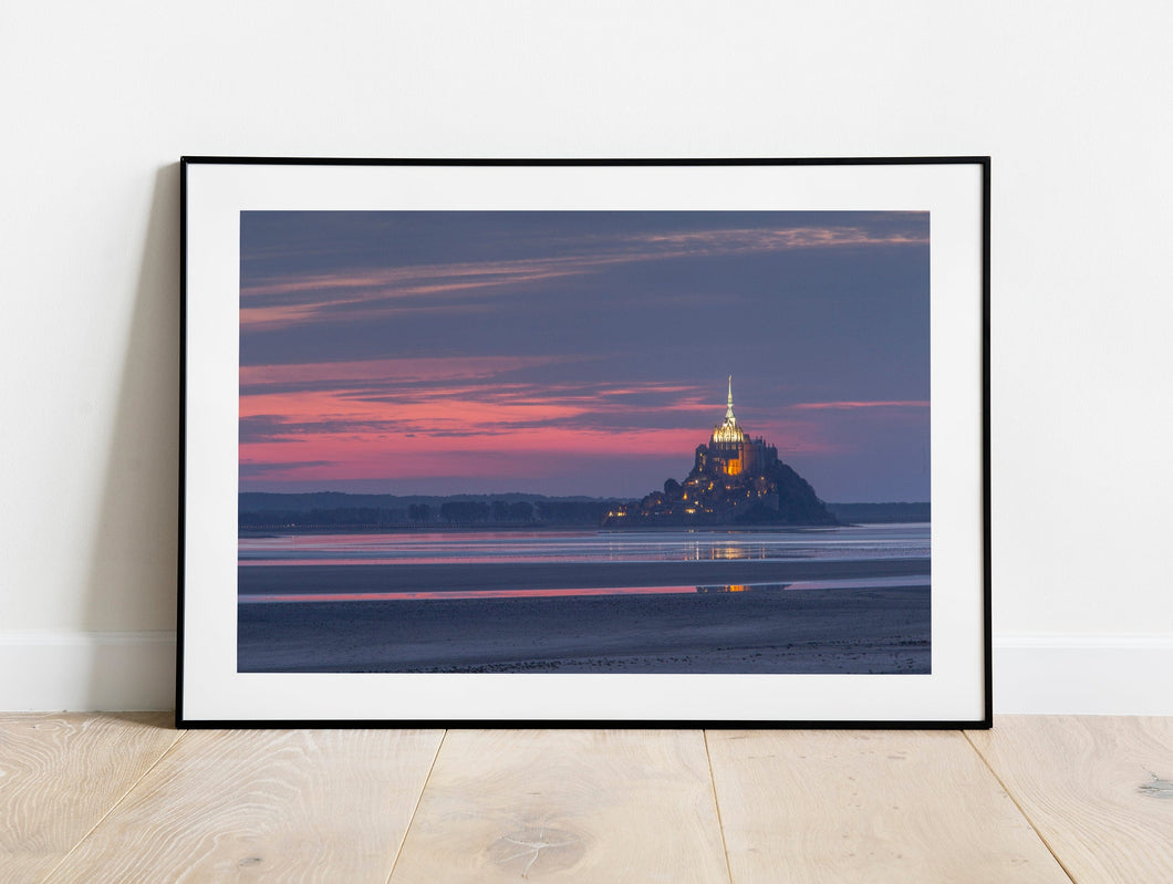 Mont Saint Michel | Normandy Seascape Photography - Home Decor