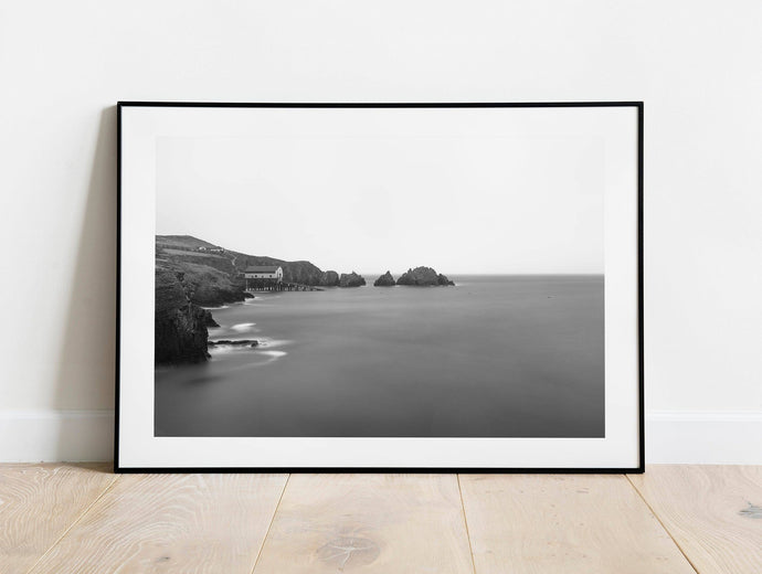 Cornwall Seascape Prints | Mother Ivy's Bay wall art, Cornish RNLI Lifeboat - Home Decor Gift - Sebastien Coell Photography