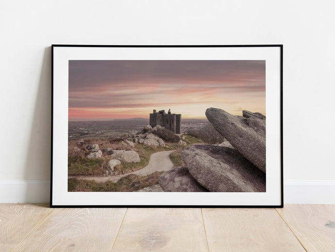Carn Brea Castle | Cornwall Landscape wall art, Castle Photography - Relight Home Decor Gift - Sebastien Coell Photography