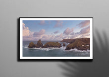 Load image into Gallery viewer, Panoramic Print of Kynance Cove, Cornish Seascape Wall Art - Home Decor Gifts - Sebastien Coell Photography

