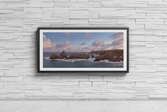 Panoramic Print of Kynance Cove, Cornish Seascape Wall Art - Home Decor Gifts - Sebastien Coell Photography