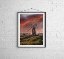 Load image into Gallery viewer, Windmill Wall Art Prints of Thurne Windpump | Norfolk Broads Pictures - Relight Home Decor
