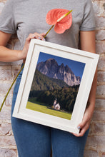 Load image into Gallery viewer, St Johann in Ranui Prints | Val Di Funes Mountain Photography, Home Decor Gifts
