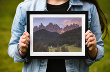 Load image into Gallery viewer, St Johann in Ranui Church Photography | Val Di Funes Prints, Home Decor Gifts
