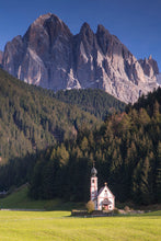 Load image into Gallery viewer, St Johann in Ranui Prints | Val Di Funes Mountain Photography, Home Decor Gifts
