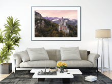 Load image into Gallery viewer, Neuschwanstein Castle Print | Fairy tale Castle Wall Art Germany - Home Decor Gifts
