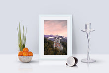 Load image into Gallery viewer, Neuschwanstein Castle Photography | Fairy tale Castle Bavaria Landscape Prints - Home Decor Gifts
