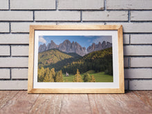 Load image into Gallery viewer, Val Di Funes Wall Art | St Johann Church Photography, Home Decor Gifts
