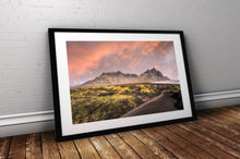 Load image into Gallery viewer, Iceland Mountain Photography | Vestrahorn wall art - Relight Home Decor Gifts - Sebastien Coell Photography
