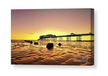 Load image into Gallery viewer, Norfolk Beach Print of Cromer Pier | Cromer Sunset Photography - Home Decor Gifts - Sebastien Coell Photography
