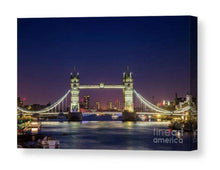 Load image into Gallery viewer, London Print of Tower Bridge, London Cityscape Canvas - Home Decor Gifts - Sebastien Coell Photography
