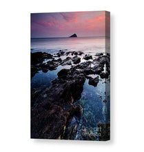 Load image into Gallery viewer, Devon Photography of Wembury Beach | Great Mewstone Rock wall art - Home Decor Gifts - Sebastien Coell Photography
