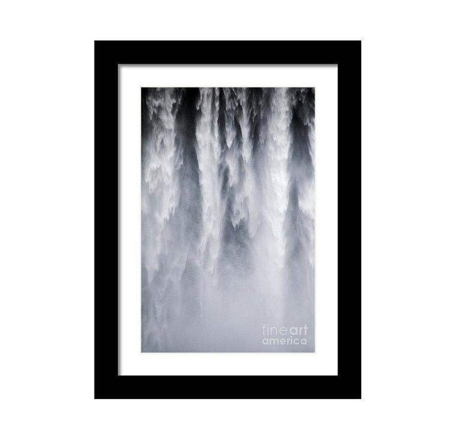 Scandinavian art of Skogafoss, Waterfall Pictures for Sale and Iceland Prints Home Decor Gifts - SCoellPhotography