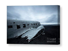 Load image into Gallery viewer, Icelandic Print of The United States Navy DC plane crash, Sólheimasandur prints - Sebastien Coell Photography

