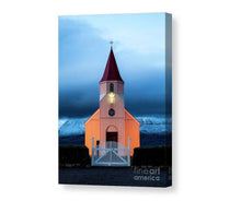 Load image into Gallery viewer, Eerie Church Print | Icelandic fine art for Sale, Westfjords Landscape Photography - Sebastien Coell Photography
