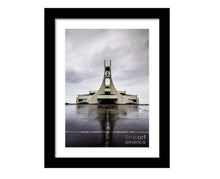 Load image into Gallery viewer, Icelandic fine art Print of Stykkishólmskirkja Church, Iceland Prints for Sale, Westfjords Church Photography Home Decor Gifts - SCoellPhotography
