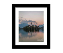 Load image into Gallery viewer, Chapel of St Maria Prints | Lake Bled Pictures and The Alps Mountain Photography - Sebastien Coell Photography
