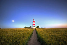 Load image into Gallery viewer, Lighthouse art of Happisburgh Lighthouse | Norfolk Landscape Photography Home Decor - Sebastien Coell Photography
