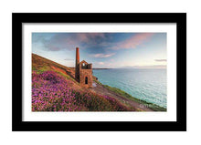 Load image into Gallery viewer, Panoramic Print of Towanroath Mine | Wheal Coates Photography, Cornish Mining Gifts - Sebastien Coell Photography

