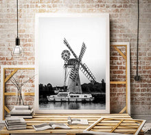 Load image into Gallery viewer, Windmill Prints for Sale of Thurne Windpump, Norfolk Landscape Photography and East Anglia art Home Decor Gifts - SCoellPhotography

