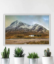 Load image into Gallery viewer, Highland art of Lagangarbh Cottage | Buachaille Etive Mor Prints, Scottish Wall Art - Sebastien Coell Photography
