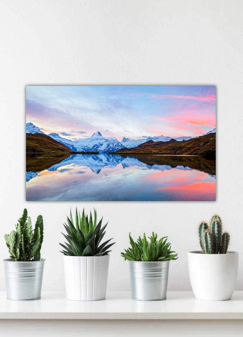 Switzerland Art of Lake Bachalpsee, Grindelwald Photos for Sale, Mountain Photography Home Decor Gifts - SCoellPhotography