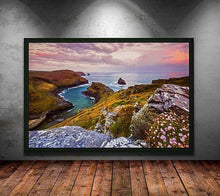 Load image into Gallery viewer, Cornish Prints | Boscastle Harbour artwork, Seascape Photography - Home Decor Gifts - Sebastien Coell Photography
