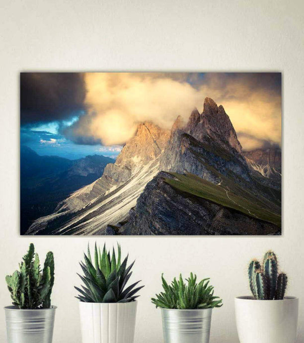 Dolomites art of Seceda | The Alps Mountain Pictures, Northern Italy Home Decor Gifts - Sebastien Coell Photography