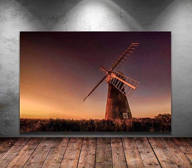 Norfolk Photography | Thurne Windpump Prints, Windmill wall art Home Decor Gifts - Sebastien Coell Photography